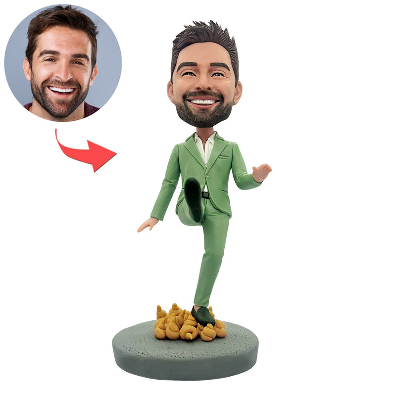 Custom Bobblehead Dentist Card Holder