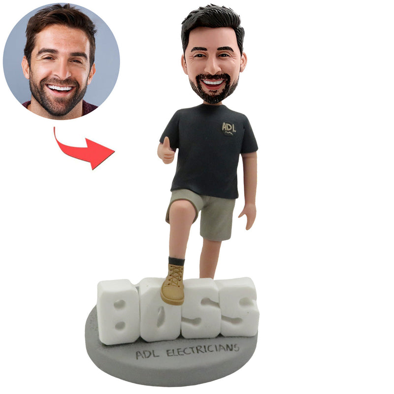 Custom Personalized Female Teacher Bobblehead from Photo