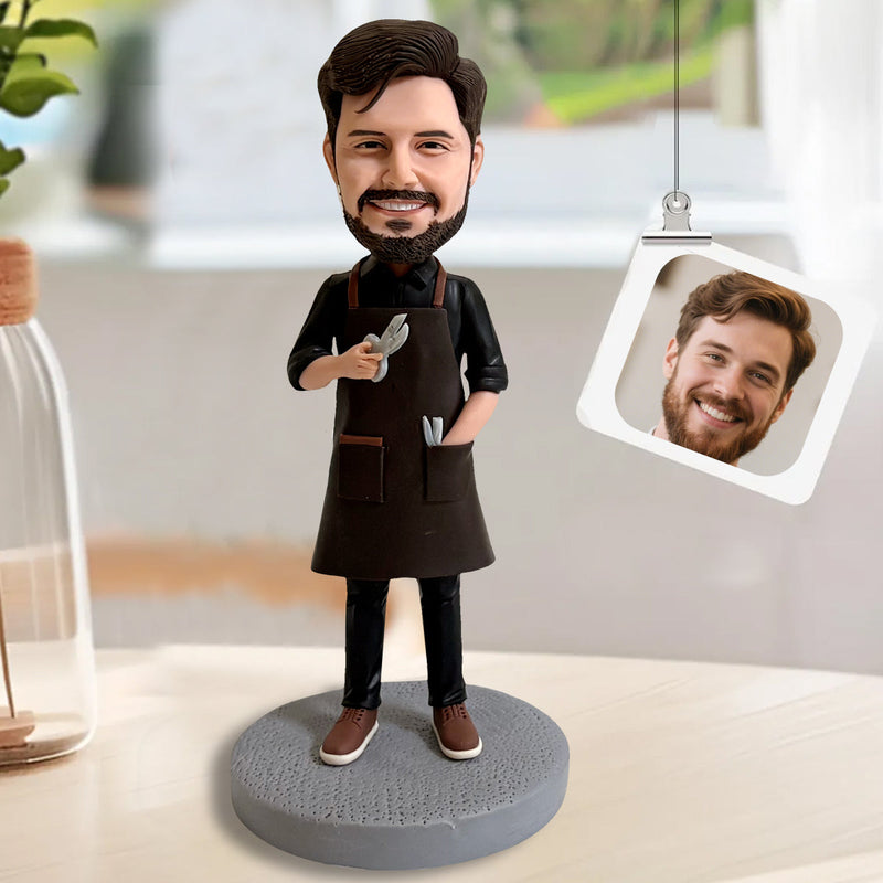 Custom Bobblehead Taxi Driver Figurine