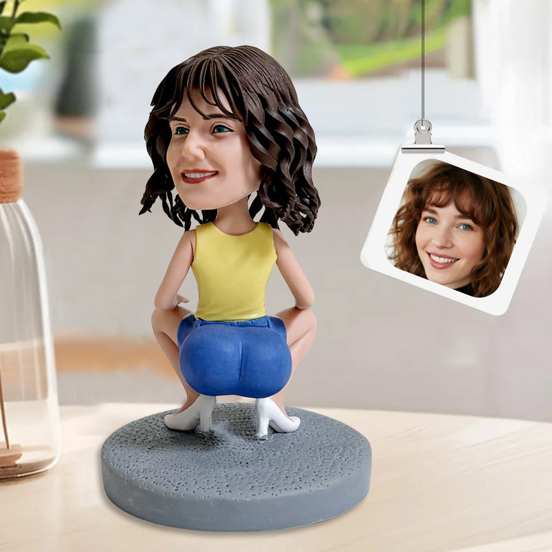 Custom Bobblehead Taxi Driver Figurine