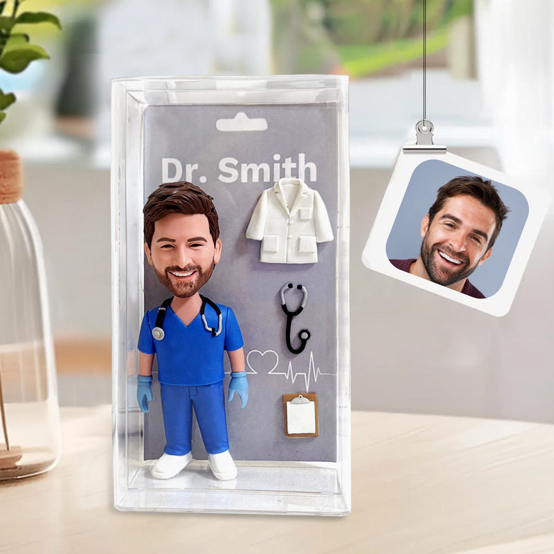 Custom Bobblehead Taxi Driver Figurine
