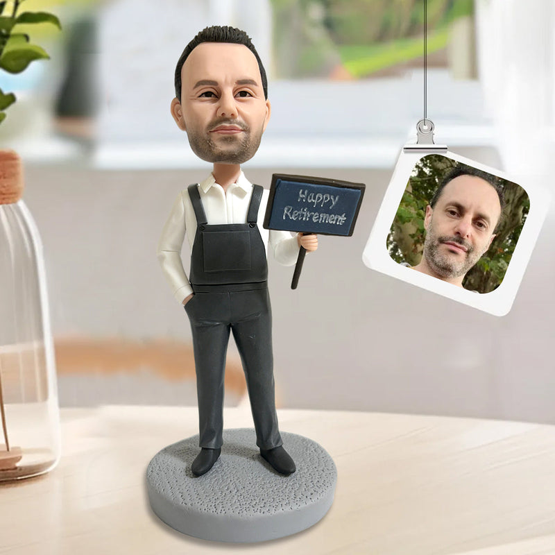 Custom Couple Bobbleheads – Funny Police and Prisoner