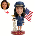 Custom Bobblehead with Cheerful Pose