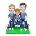 Customized Family Bobblehead As Christmas Gift