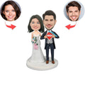 Personalized Wedding Couples Cake Topper