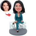 Custom Gymnast Bobblehead