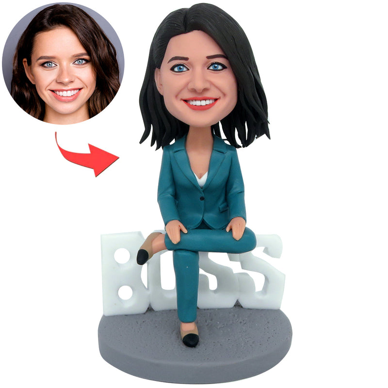 Custom Gymnast Bobblehead