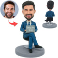 Custom Miner Bobblehead
