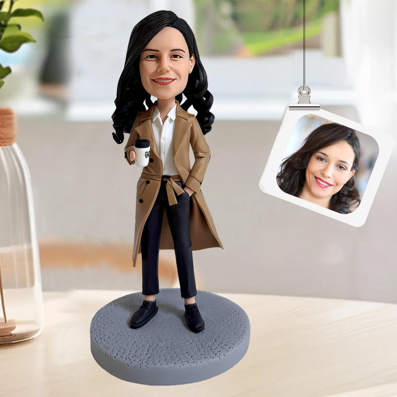 Custom Bobblehead Taxi Driver Figurine
