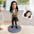 Custom Bobblehead Dentist Card Holder
