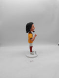 Side view of a sane statue