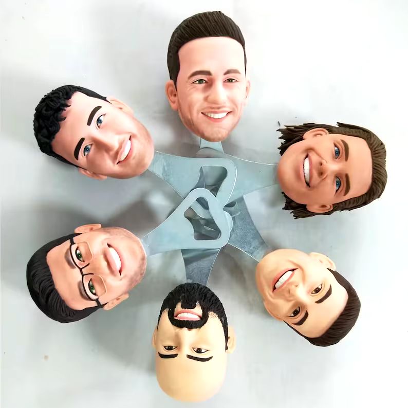 Personalized bobble head bottle openers