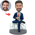 Personalized Teddy Dog Bobblehead Gift