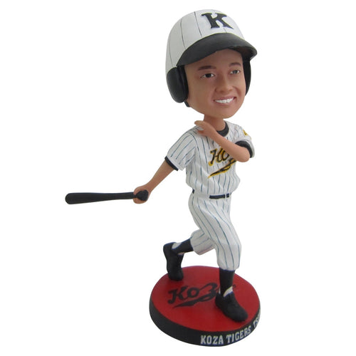 Custom Baseball Sportman Bobblehead with Hat