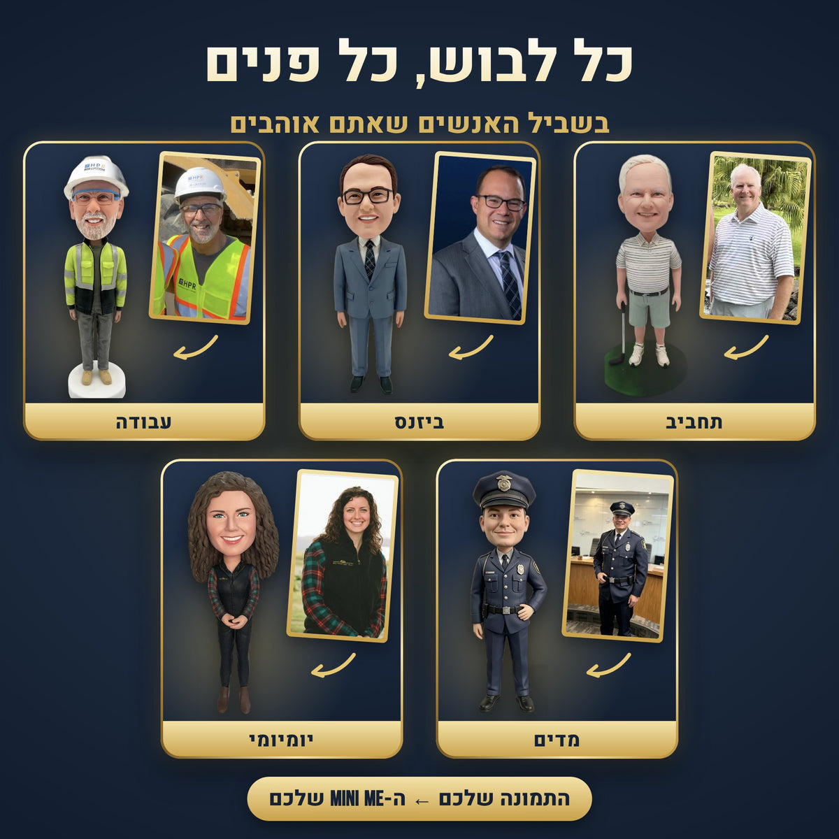 כל לבוש, כל פנים